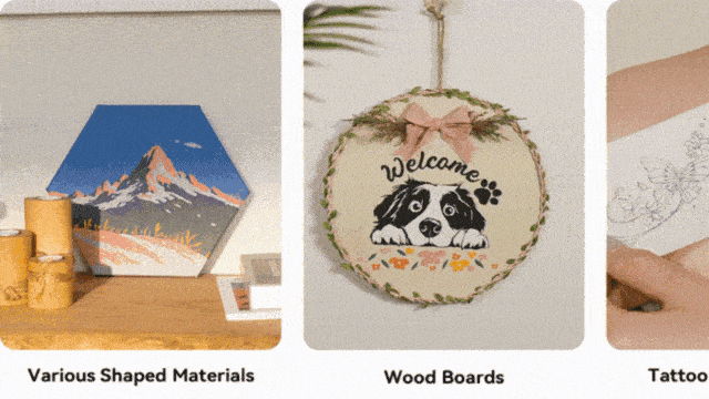 Bring Vibrant Art to Various Materials